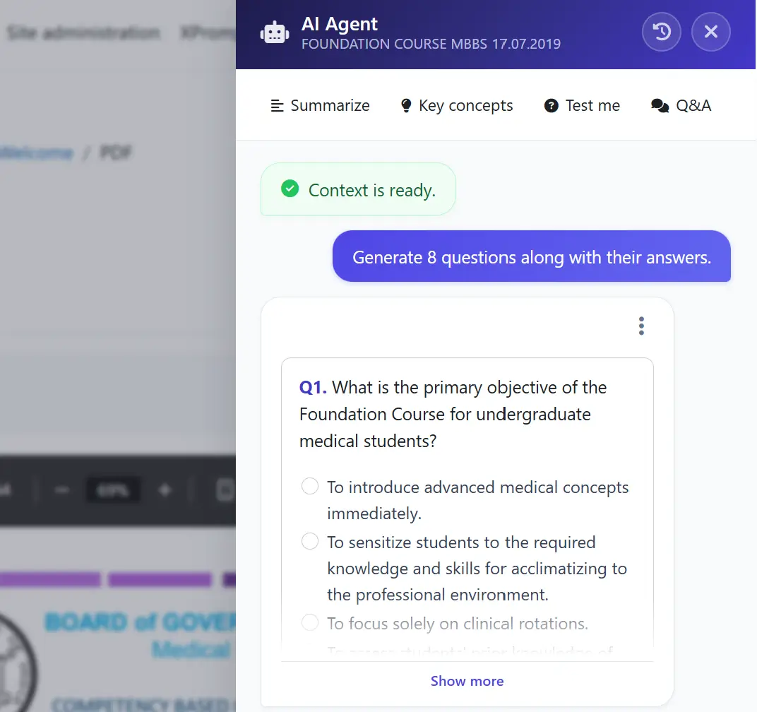XP AI Content Question Bank XP AI Content Question Bank